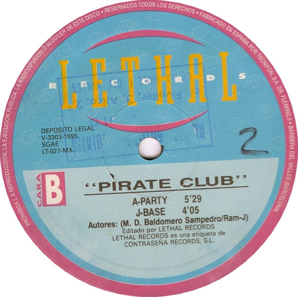 (CUB0446) Pirate Club ‎– D.J. Pirata Vol. II