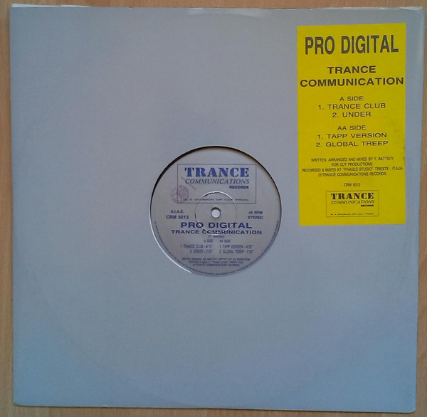 (CMD747) Pro Digital – Trance Communication