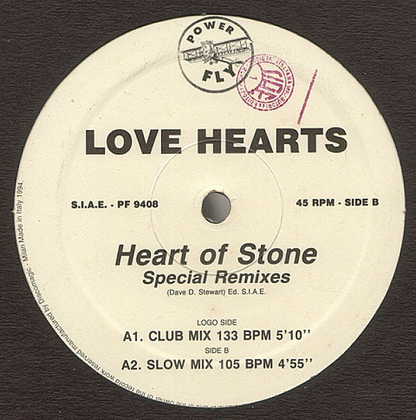 (CUB0390) Love Hearts ‎– Heart Of Stone