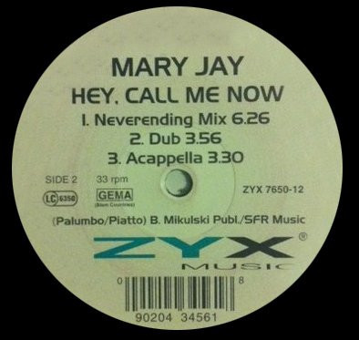 (JR30B) Mary Jay ‎– Hey, Call Me Now