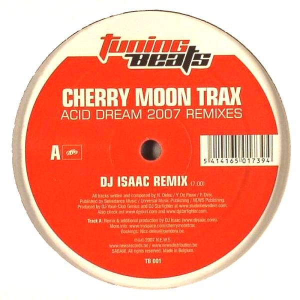 (ST39) Cherry Moon Trax ‎– Acid Dream (2007 Remixes) (VG+/Generic)
