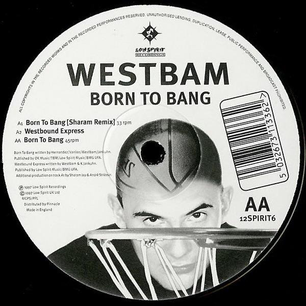 (RIV137) WestBam ‎– Born To Bang