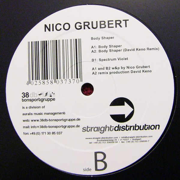 (RIV507) Nico Grubert ‎– Body Shaper