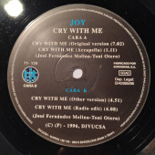 (CM1725) Joy ‎– Cry With Me