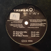(A0810) DJ Triple 8 ‎– All U DJs