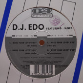 (29606) D.J. Edo Feat. Janet ‎– I Need Your Love