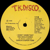 (RIV350) Garcia's Super Funk ‎– I Didn't Know That You Could Dance