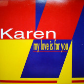 (CM1718) Karen ‎– My Love Is For You