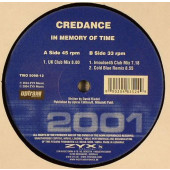 (CUB1611) Credance ‎– In Memory Of Time