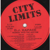 (CM781) D.J. Kapace ‎– Workin' Into The Rhythm