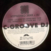 (CM1649) C-Groove DJ ‎– Hypnotiko 3RMX + 4U